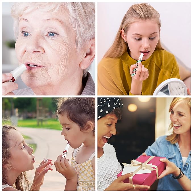 24 Pcs Bible verse Lip Balm Moisturizing 0.07 oz Lip Care Product Bulk Christian Gift with Inspirational Scripture for Women Faith Religious Happy Moment Praise Friend Teacher Worker Employee-Velvo Beauty