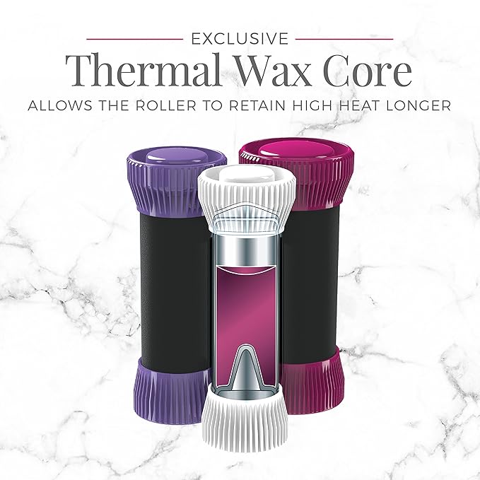 Remington Ionic Conditioning Hair Setter, 20 Velvet Hair Rollers, 6 Large (1¼”), 10 Medium (1"), 4 Small (¾”), Blowout Style Hair Curlers-Velvo Beauty