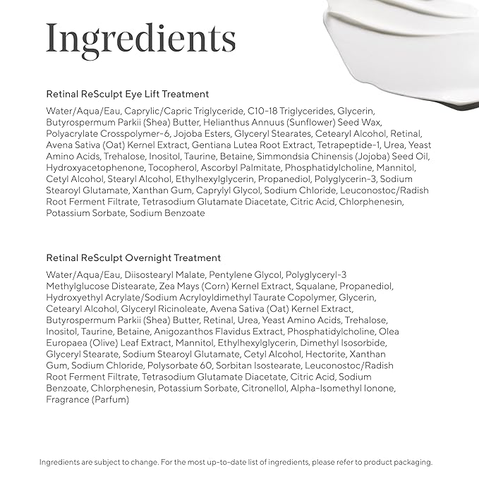 Murad Retinal Trial Kit - Lift and Resculpt with Retinal 2-Piece Trial Kit ($73 Value) - Anti-Aging Set Encapsulated Retinal - Retinal Serum 0.5Fl Oz, Retinal Eye Cream 0.11Fl Oz-Velvo Beauty