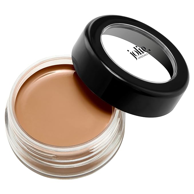 Jolie Picture Perfect Full Coverage Cream Foundation, Smooth Application 1 Oz/30ml (Light Shades) (Rich Tan)-Velvo Beauty