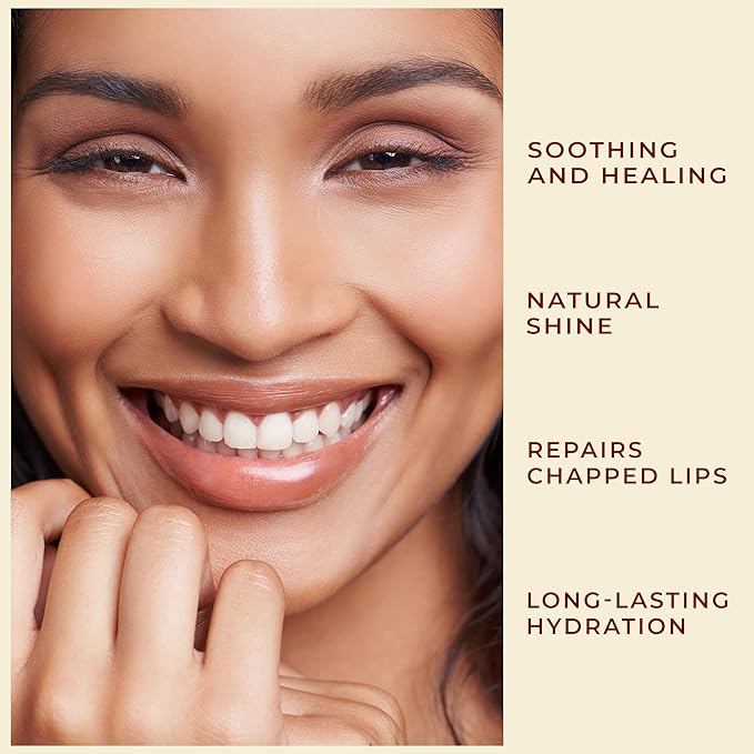 Mango Lip Balm Hydrating & Nourishing, Natural, Long-Lasting Lip Moisturizer with Castor Oil, Barrier Protection, Smooth Lip Care, Chapped Lip Repair, Non-Waxy & Cruelty-Free, Gentle for All Ages-Velvo Beauty