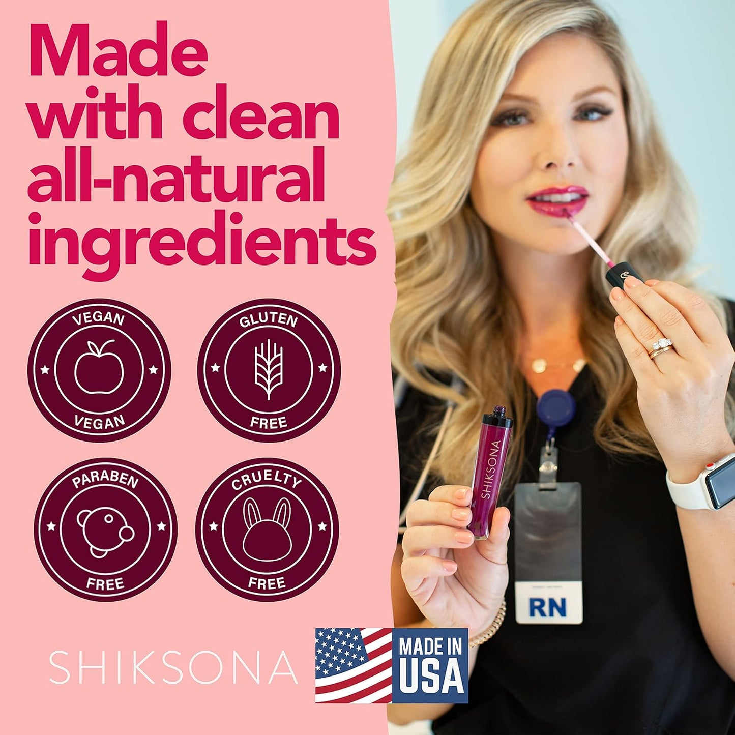 High Shine Lip Gloss | Hydrating, Vegan, High Pigment, Non-Sticky Lipgloss in a Timeless, Universal Color | Sexy Self-Starter (Candy Apple Red)-Velvo Beauty