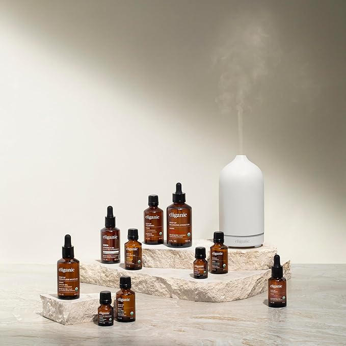 Cliganic Organic Lavender Essential Oil - 100% Pure Natural Undiluted, for Aromatherapy Diffuser | Non-GMO Verified (Packaging May Vary)-Velvo Beauty