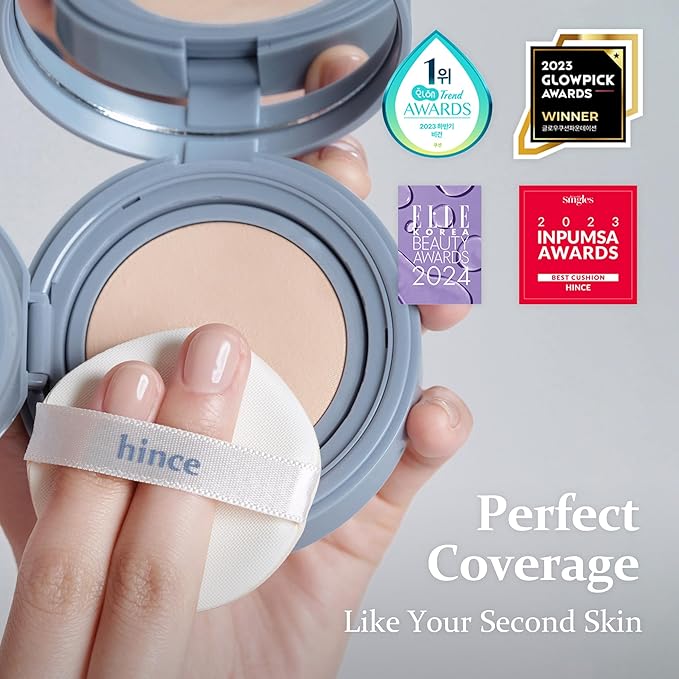 HINCE SECOND SKIN MESH MATTE CUSHION (SAND, 23)-Velvo Beauty