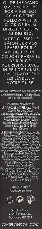 Ciate London Lip Locked Tint and Balm Lip Duo, 305/Fuchsia-Velvo Beauty