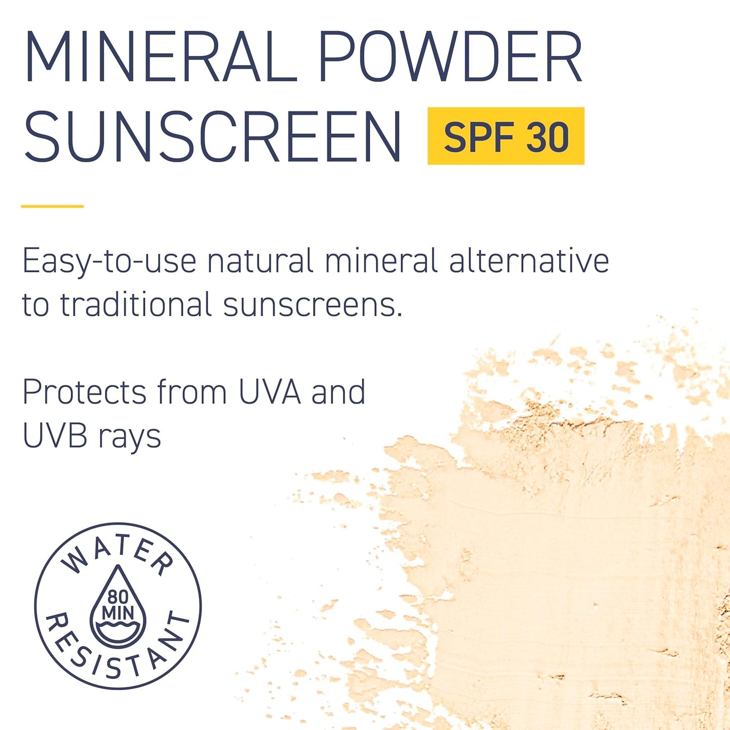 Brush On Block SPF 30 Mineral Powder Sunscreen New Formula, With Niacinamide, Hyaluronic Acid, & Vitamin C, Broad Spectrum, Water Resistant, Translucent, For All Skin Types, Reef Friendly, Mfg in USA-Velvo Beauty
