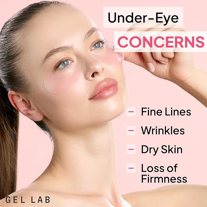 RENEW Retinol & Collagen Under Eye Patches - Korean Skincare Hydrating Eye Mask for Fine Lines, Wrinkles, Firming, Brightening - 60 Patches-Velvo Beauty