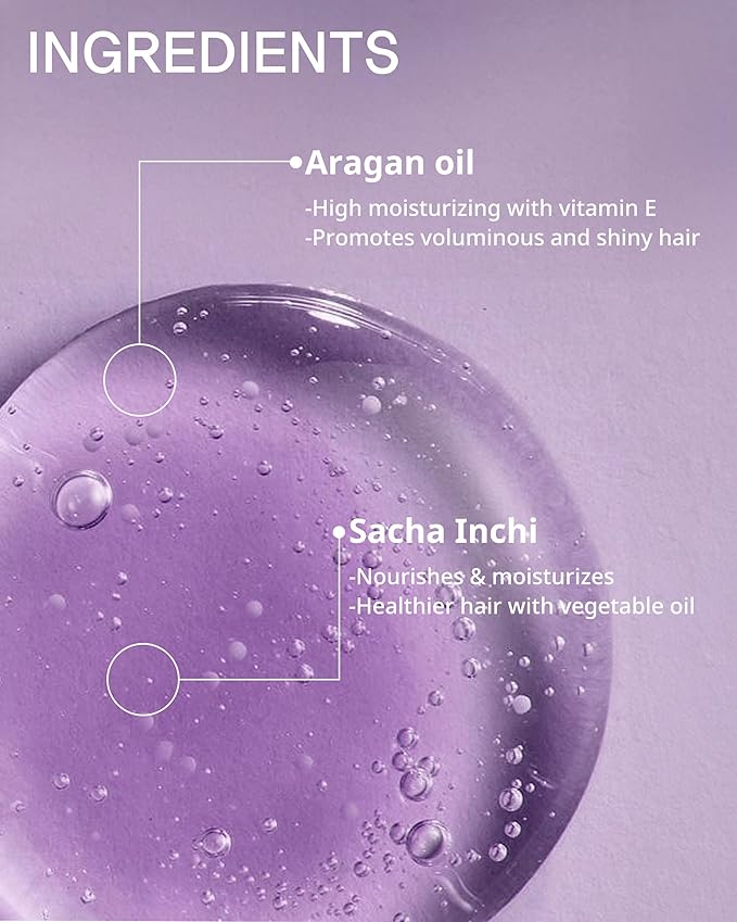 Star Shine Hair Essence - Frizz Control Nourishing Hair Oil Serum for Damaged & Dry Hair - Smooths Ends Adds Shine - Nature Derived Oil & Argan Oil - Floral Musk Scent - 3.38 fl.oz-Velvo Beauty