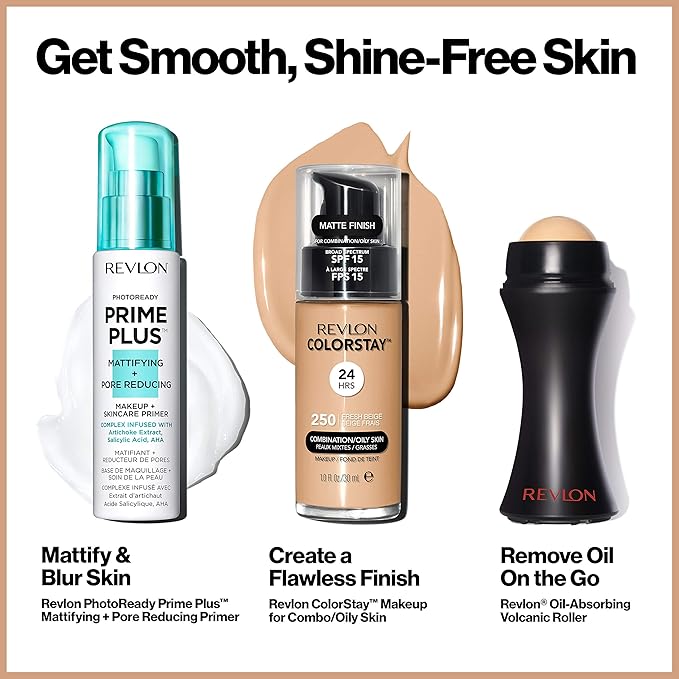 Revlon Colorstay Make Up Combination Oily Skin 320 True Beige 30ml-Velvo Beauty