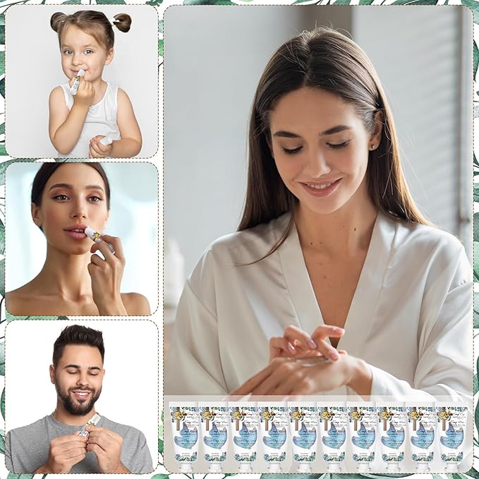 144 Pcs Christian Lip Balm Hand Cream Set Party Favors, Include 36 Bible Lip Balm 36 Moisturizing Hand Cream 36 Bags 36 Cards and Ropes for Accessories Gifts (Biblical, Cross)-Velvo Beauty