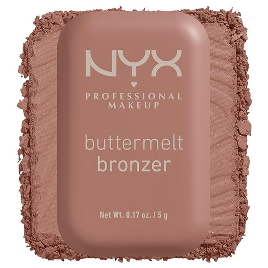 NYX PROFESSIONAL MAKEUP Matte Buttermelt Bronzer, Longwear Face Makeup with Up to 12 Hours of Wear, Vegan Formula - Deserve Butta-Velvo Beauty