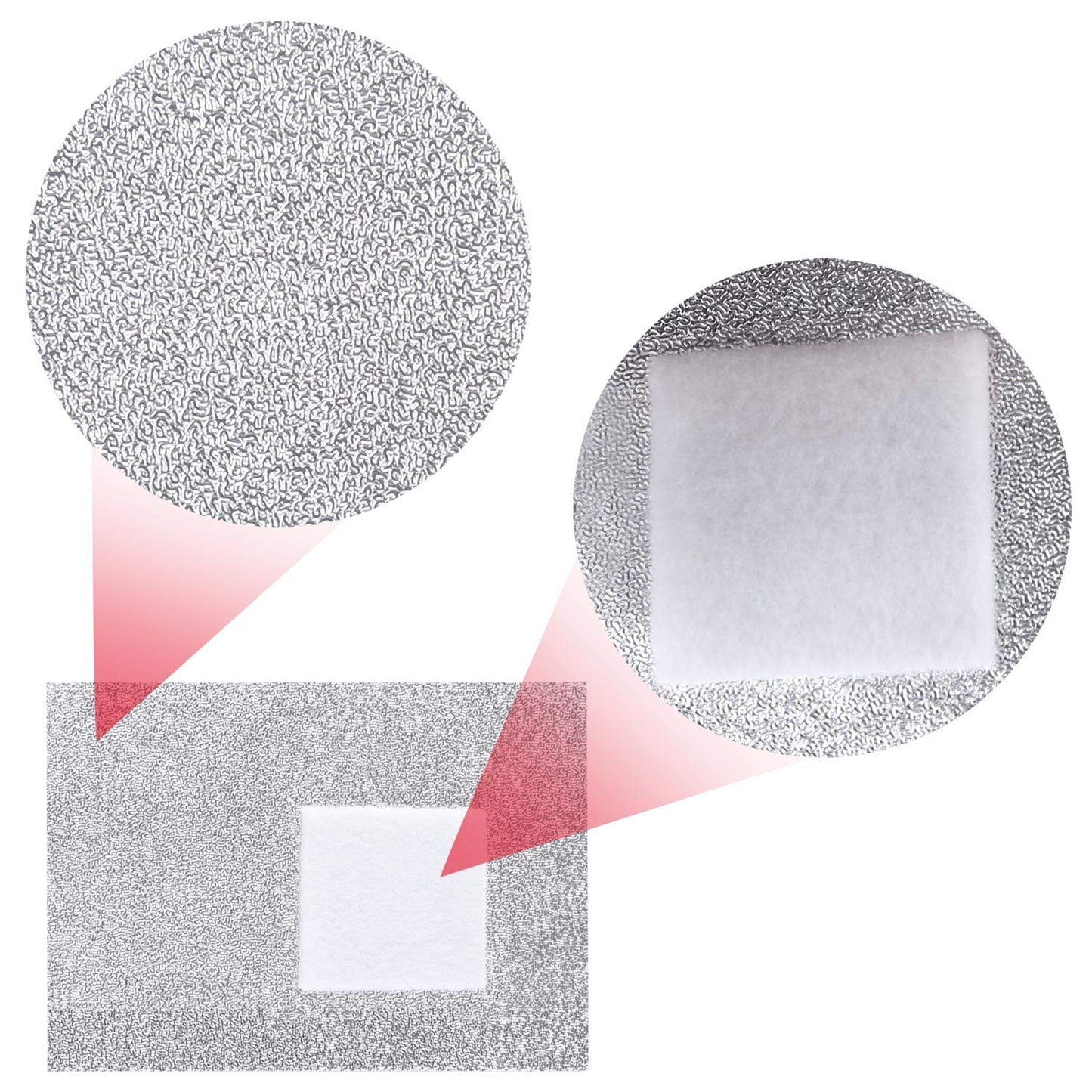 BTYMS 400 Pcs Gel Nail Polish Remover Wraps Nail Foil Wraps Soak Off Cotton Pads Lint Free Finger Nail Wipes-Velvo Beauty