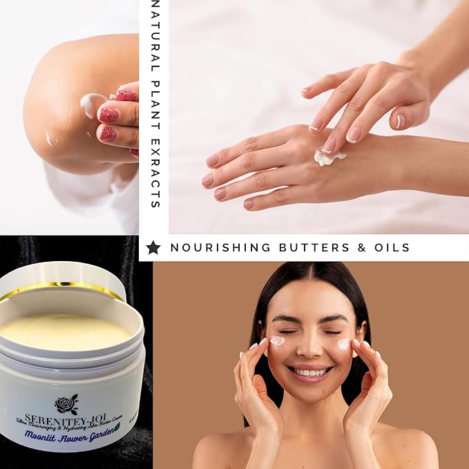 Ultra Moisturizing & Hydrating Body Butter Cream with Botanical Oils, Natural Ceramides, Hyaluronic Acid, Squalane, Cupuacu & Mango Butters-Heal, Soften & Repair Dry Skin 8oz-Velvo Beauty