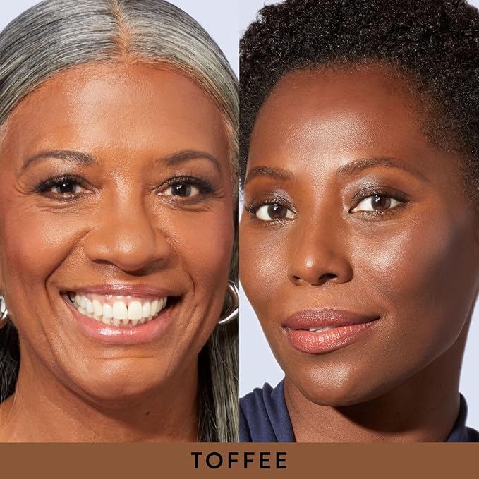 LAURA GELLER NEW YORK Award-Winning Baked Balance-n-Brighten Color Correcting Powder Foundation - Toffee - Buildable Light to Medium Coverage - Demi-Matte Natural Finish-Velvo Beauty