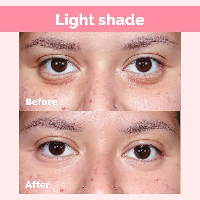 Elizabeth Mott Thank Me Later Under Eye Brightener & Primer – Hydrating Color Corrector for Dark Circles – Lightweight Concealer Base for Mature Skin, Light Shade 5ml-Velvo Beauty