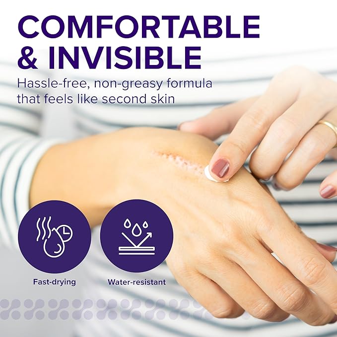 Advanced Scar Treatment with Silishield® & SPF 30 50g – Made in the USA, Fast-Drying, Water-Resistant Silicone Scar Gel - Surgeon Recommended for New & Old Scars - Suitable for Children Over 6 Months-Velvo Beauty