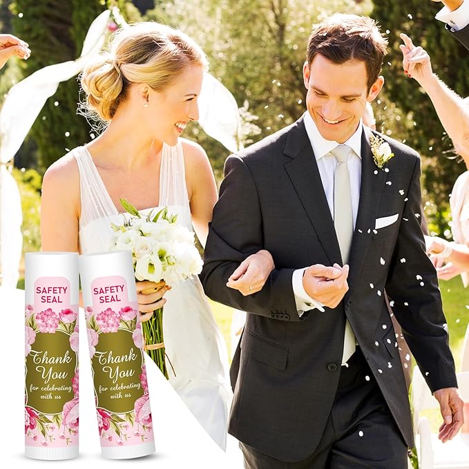 DMSKY Lip Balm Bulk 60 Pcs, Bridal Shower Gifts for Guests,Thank You Gifts for Coworkers Women Men, Bridal Wedding Favors for Guests-Velvo Beauty