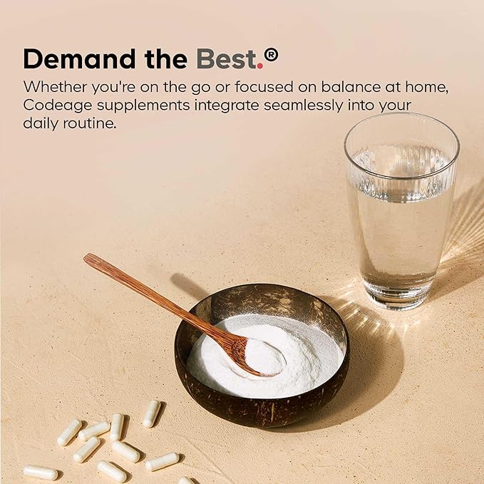 Codeage Hair Growth + Smooth Skin Max Vitamins Supplement - Patented Lustriva & SOD B Dimpless Superoxide Dismutase - Hair Growth Health Skin Cellulite Support - Biotin, Vitamin C, MSM - 30 Capsules-Velvo Beauty