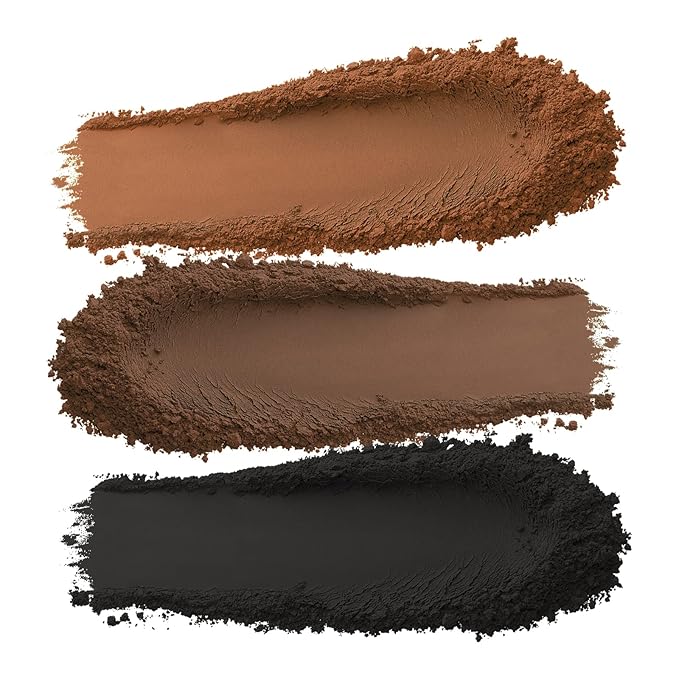 Boobeen 3 Color Eyebrow Powder Palette, Waterproof Eyebrow Makeup, Brow Definer to Shape Perfect Brow-Velvo Beauty