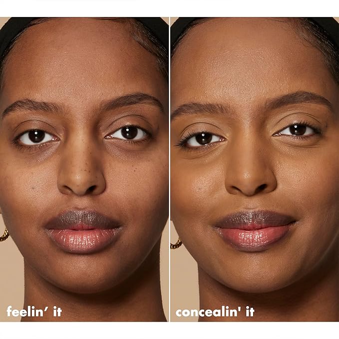 e.l.f. Hydrating Camo Concealer, Lightweight, Full Coverage, Long Lasting, Conceals, Corrects, Covers, Hydrates, Highlights, Tan Walnut, Satin Finish, 25 Shades, All-Day Wear, 0.20 Fl Oz-Velvo Beauty