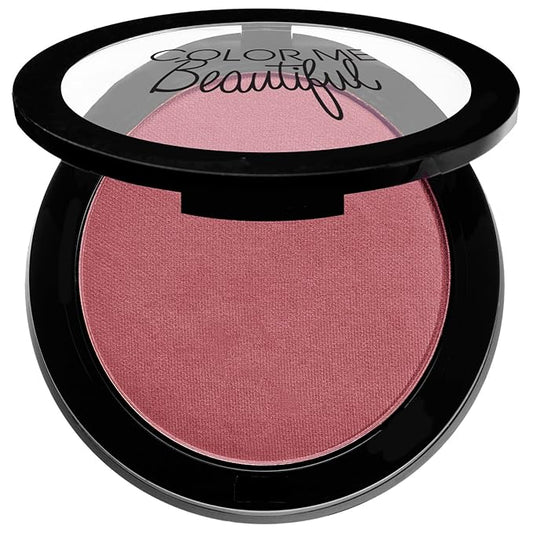 Color Pro Blush by Color Me Beautiful, Pressed Powder Blush with Buildable Coverage, Complexion Enhancing Makeup-Velvo Beauty