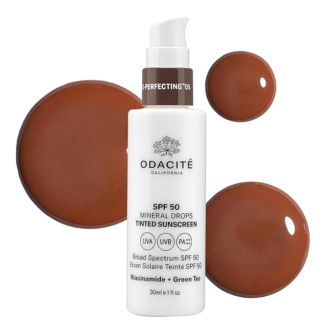 SPF 50 Flex-Perfecting™ Mineral Drops Tinted Sunscreen FIVE-Velvo Beauty