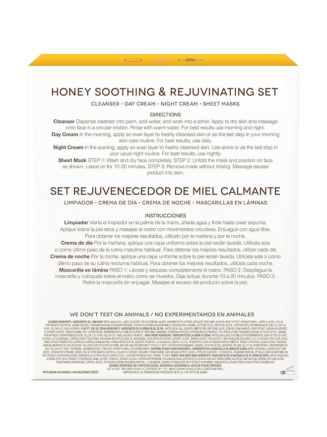 Earth To Skin Honey Soothing & Rejuvenating Set-Velvo Beauty