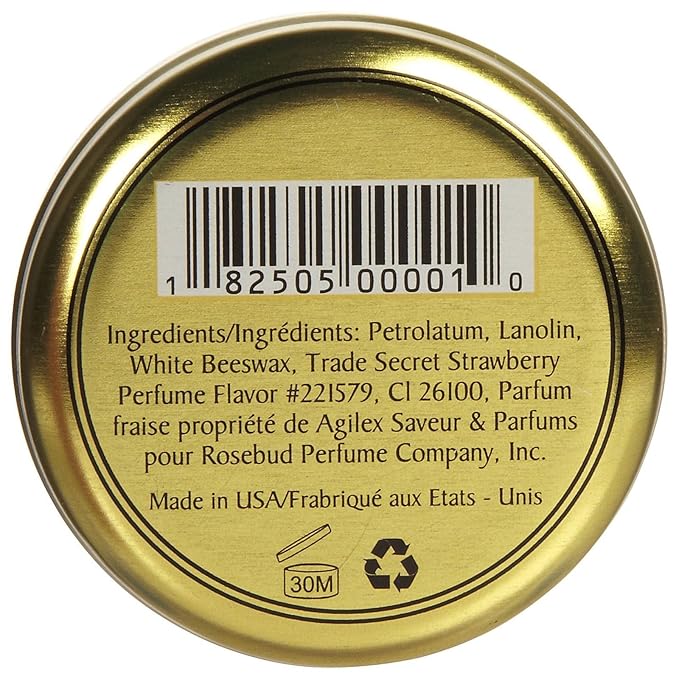 Rosebud Perfume Co. Lip Balm-Strawberry-Velvo Beauty