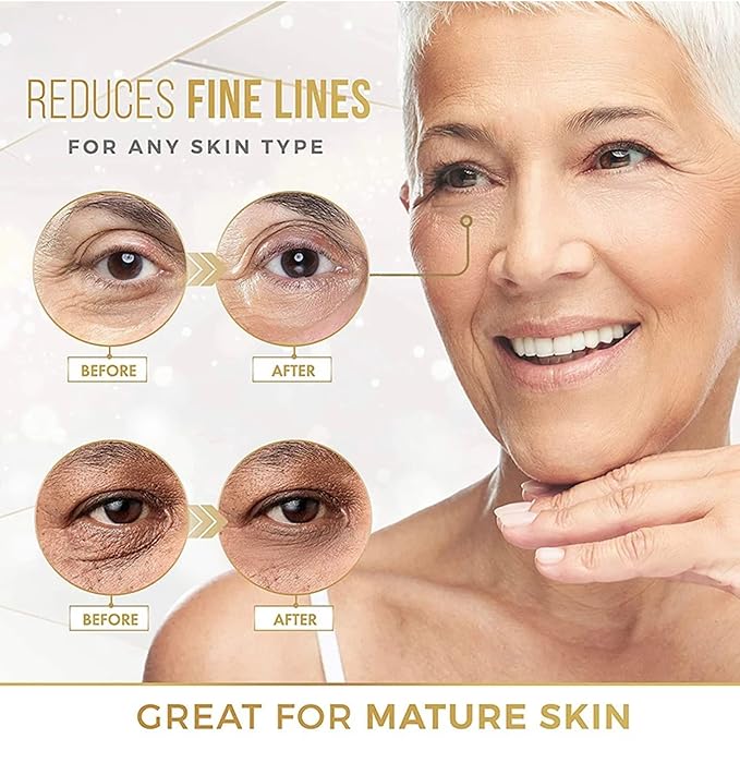 mascarillas de tratamiento ocular con colageno, Parches para el cuidado de la piel bajo los ojos de oro de 24 Kilates-Velvo Beauty