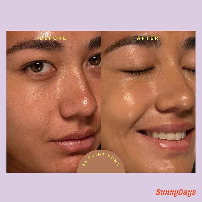 Tower 28 Beauty SunnyDays SPF 30 Tinted Mineral Sunscreen - For Sensitive Skin - 2-in-1 Facial Broad Spectrum UVA/UVB Protection + Foundation - Shade 35 POINT DUME, 1 Fl Oz-Velvo Beauty