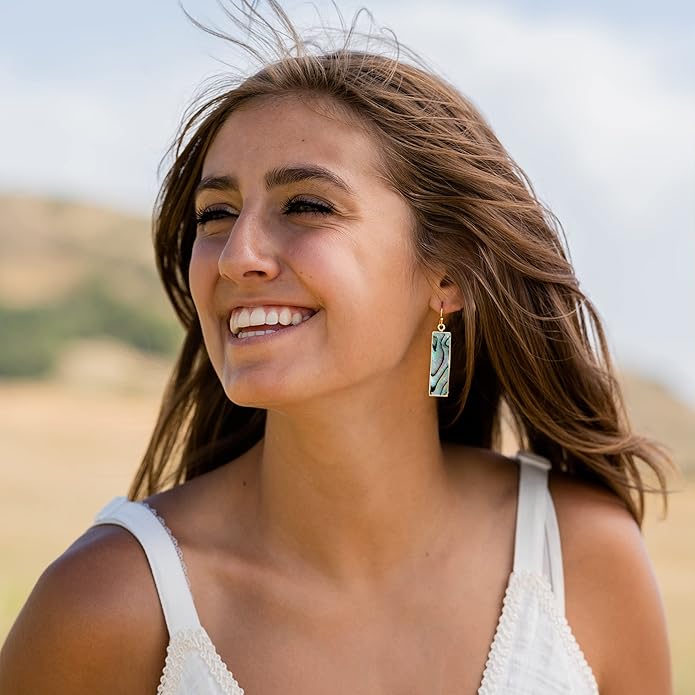 AYANA Healing Crystal Earrings for Women - Handmade Drop Earrings with Ethically Sourced Authentic Gemstones | Birthstone Jewelry for Women Trendy-Velvo Beauty