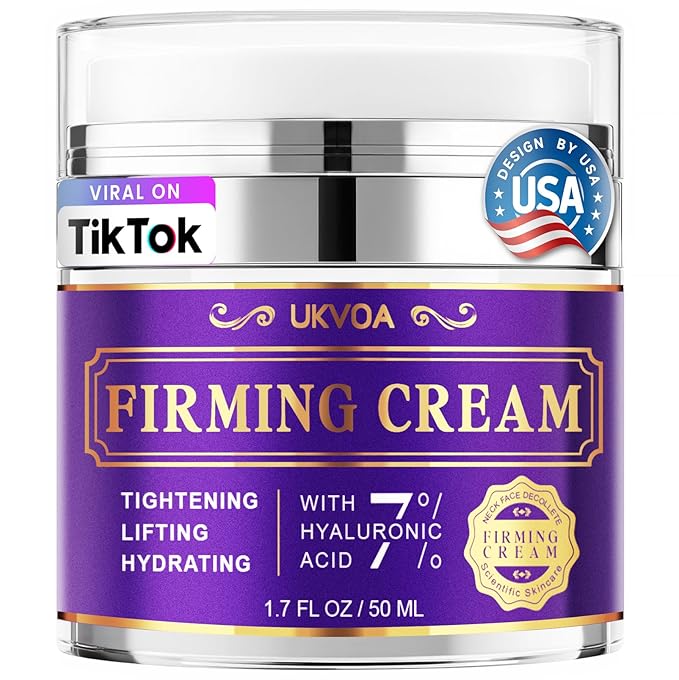 Retinol Neck & Face Wrinkle Cream for Women, Neck Cream for Tightening and Firming, Anti Aging Skin Care with Collagen & Hyaluronic Acid, Instant Face Lift Cream 1.7 Fl Oz-Velvo Beauty