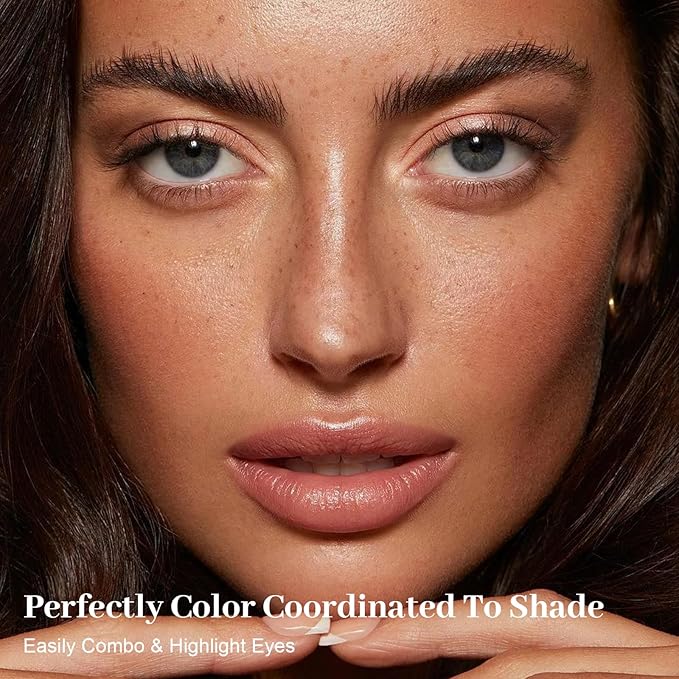 Nudes 2 Series Mini Eyeshadow Palette, Velvety Matte&Satin Finish, 6 Nude Taupe & Brown Neutral Eye Shadows, Travel Friendly Size, Vegan, Cruelty -free-Velvo Beauty