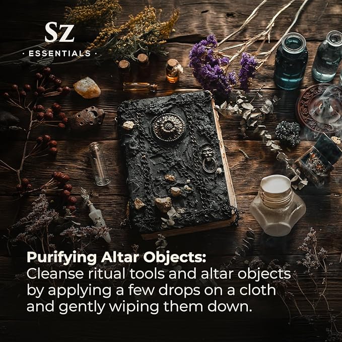 Evil Eye Protection Pure Essential Oil Blend - All-Natural Oils for Spells, Cleansing, Amulets & Rituals - Safeguard Against Negativity Evil & Harm -Therapeutic Grade & Vegan (5ml)-Velvo Beauty