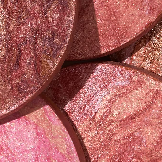 LAURA GELLER NEW YORK Baked Blush-n-Brighten Marbleized Blush - Apricot Berry - Creamy Lightweight - Satin Finish-Velvo Beauty