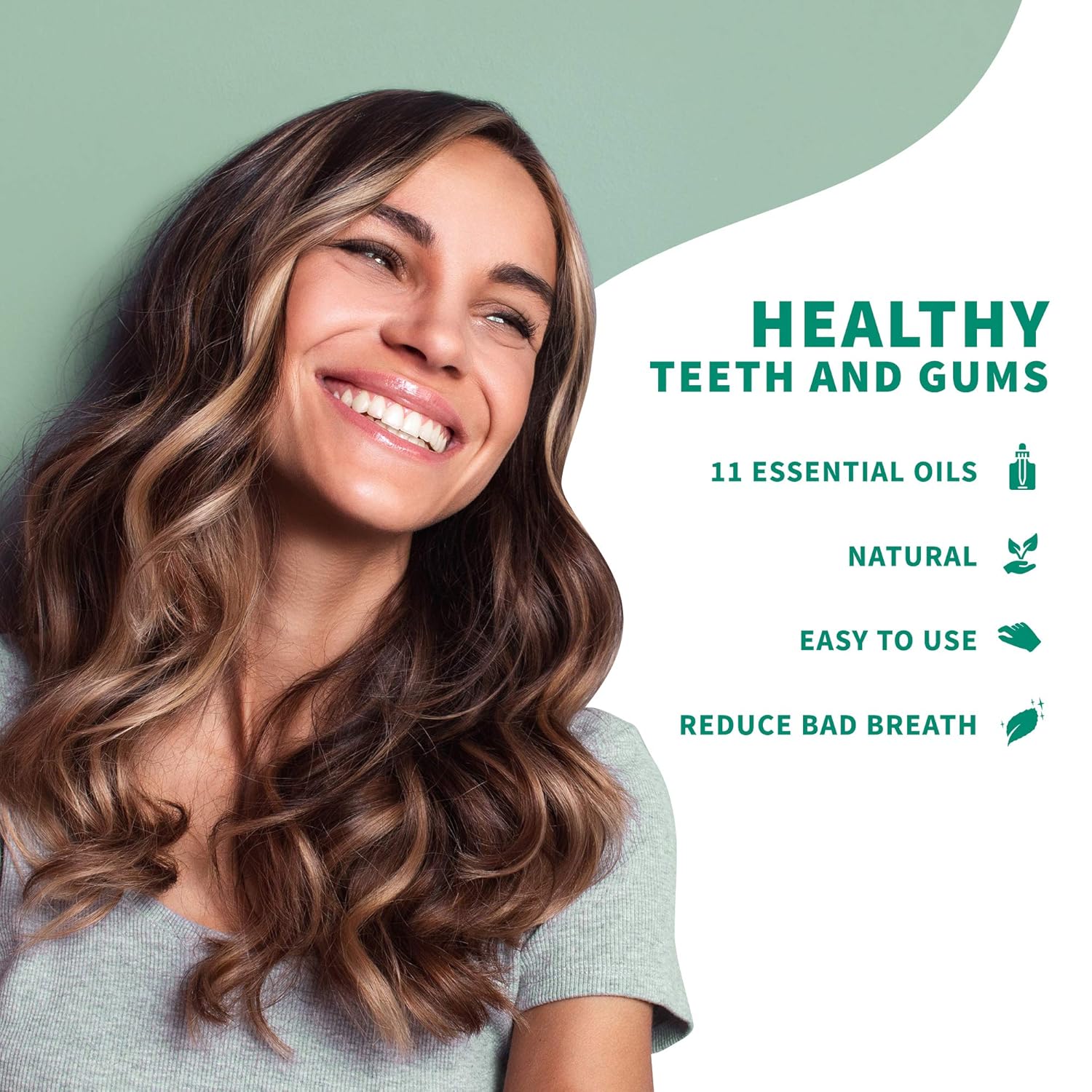 Primal Life Organics - Dirty Mouth Gum Serum, Natural Essential Oils, Promotes Good Breath, Gentle Mouthwash, Supports Good Oral Health, Great On Your Gums, Paleo, Organic, Vegan, Gluten-Free (0.5 oz)-Velvo Beauty