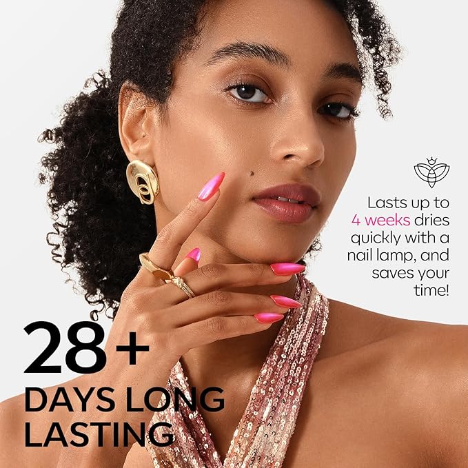 modelones Summer Gel Nail Polish, 6 Colors Jelly Gel Polish Neon LGBT Red Blue Green Pink Purple Nail Art Design Translucent Soak Off Manicure Salon DIY Girls Women Gift-Velvo Beauty