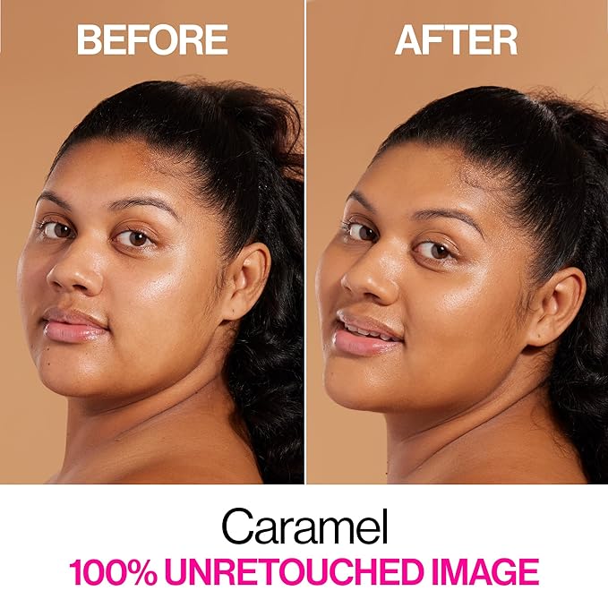 wet n wild Bare Focus Skin Tint, 5% Niacinamide Enriched, Buildable Sheer Lightweight Coverage, Natural Radiant Finish, Hyaluronic & Vitamin Hydration Boost, Cruelty-Free & Vegan - Caramel-Velvo Beauty