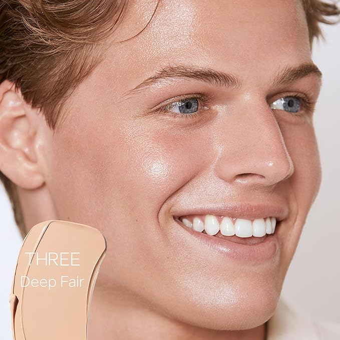 Saie Slip Tint Tinted Moisturizer with SPF 35 - Light Coverage, Glowy Skin Tint & Mineral Sunscreen for Face with Hydrating Hyaluronic Acid - Summer Makeup Essential - Shade Three (1.35 oz)-Velvo Beauty