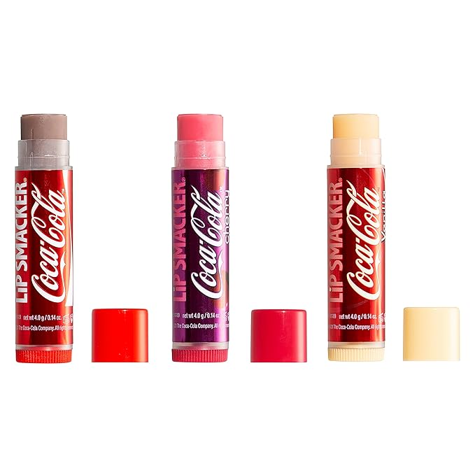 Lip Smacker Valentine's Day Collection Coca-Cola Lip Balm Tin (Pack of 2)-Velvo Beauty