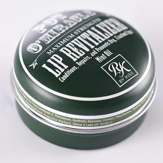 Ruby Kisses Pot O' Miracle Maximum Strength Lip Revitalizer Lip Balm (Mint-6 Pack)-Velvo Beauty