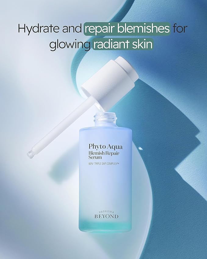 BEYOND Phyto Aqua Repair Face Serum (1.4fl oz) - Vegan Formula Korean Skin Care for Clear & Moisturized Skin, Hyaluronic Acid, Niacinamide-Velvo Beauty