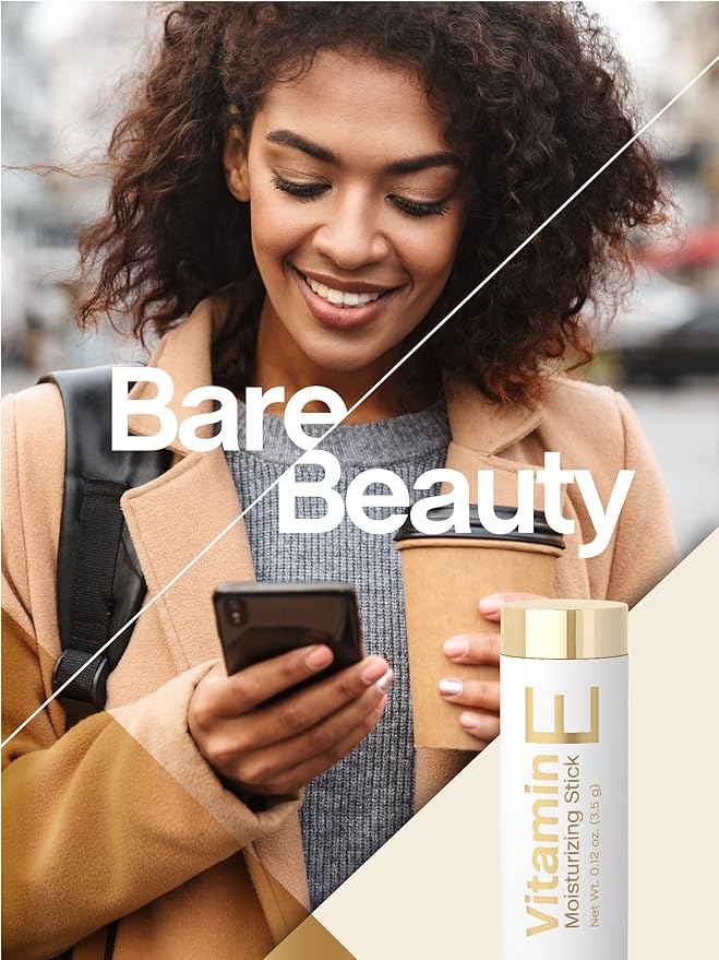 Vitamin E Moisturizing Stick for Lips | .12 oz (2 Pack) | Hydrating & Nourishing | Free of Parabens, SLS & Fragrances-Velvo Beauty