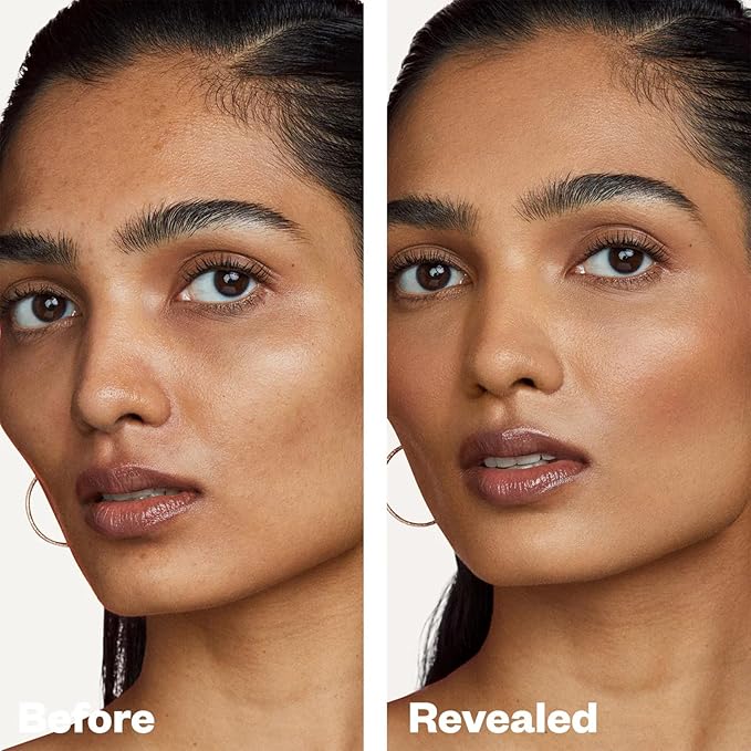 Kosas Revealer Skin-Improving Foundation with SPF 25 Protection - Hydrate, Brighten, Soothe, Plump, Protect Skin - Smoothing Texture, Natural Finish and Clean Formula - Medium Tan Olive 270-Velvo Beauty