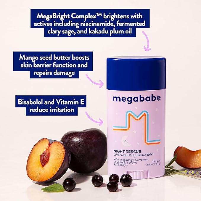 Megababe Night Rescue | Brightening & Soothing | 2.12 oz-Velvo Beauty