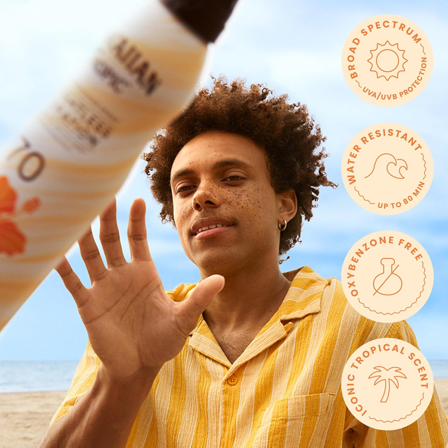 Hawaiian Tropic Weightless Hydration Clear Spray Sunscreen SPF 30, 6oz | SPF 30 Sunscreen Spray, Sunblock, Oxybenzone-Free, 6oz each Twin Pack-Velvo Beauty