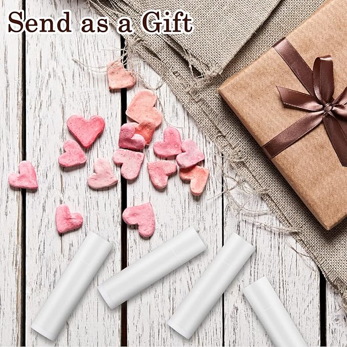 400 Count Lip Balm Bulk with Jasmine, Cherry, Lemon, Blueberry, Rose Flavors Lipstick Prevent Dryness and Chapping Natural Moisturizer For Dry Lips, Unlabeled Filled-Velvo Beauty