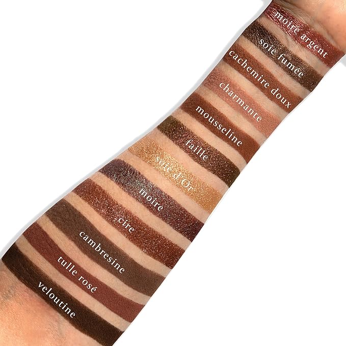 Viseart Paris Etendu Pro Luxe Makeup Eyeshadow Palette (Cashmerie Charmeuse)-Velvo Beauty
