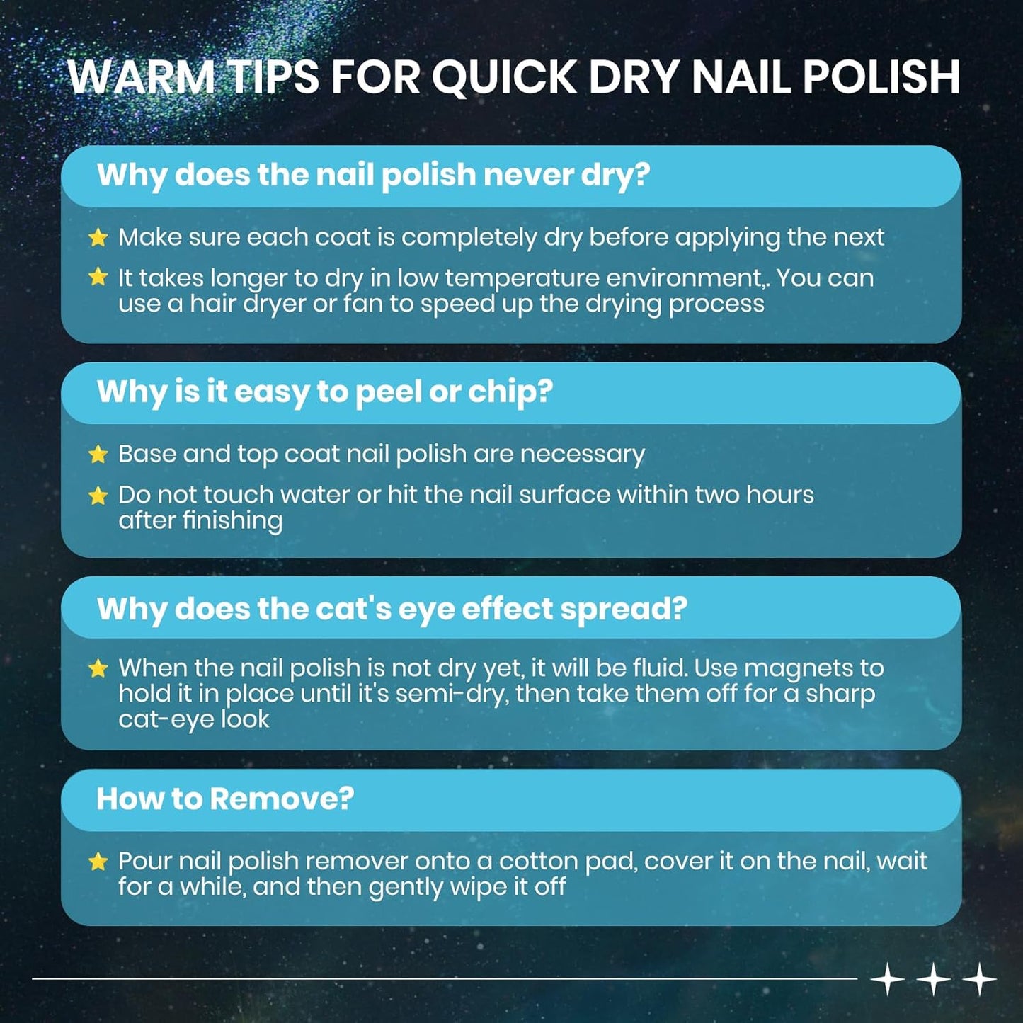 Cat Eye Nail Polish Non Gel with Magnet Quick Dry Cateye Magnetic Nail Polish for Fingernail Air Drying Fast Lacquer Manicure Gift For Women Girls 16ml, 0.54fl oz-Velvo Beauty