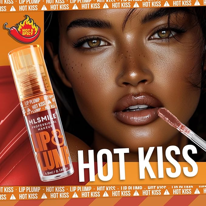 Hydrating Plumping Lip Oil Set, Natural Lip Gloss Plumper with Ginger, Transparent Moisturizing Lip Balm, Tinted Lip Plumper Gloss Make Lips Fuller, Vegan Lip Makeup (Set B, 3Pieces)-Velvo Beauty